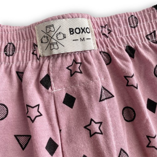 Pink Shapes Lifestyle Boxer 