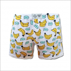 [KIDS] White Yellow Banana Fruit Boxer