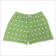 Light Green Boss Llama Animal Boxer