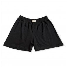 Pure Black Plain Classic Boxer