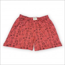 Red Travel Lifestyle Boxer