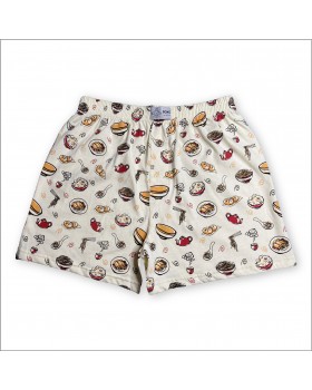 Yellow Asian Food Lifestyle Boxer